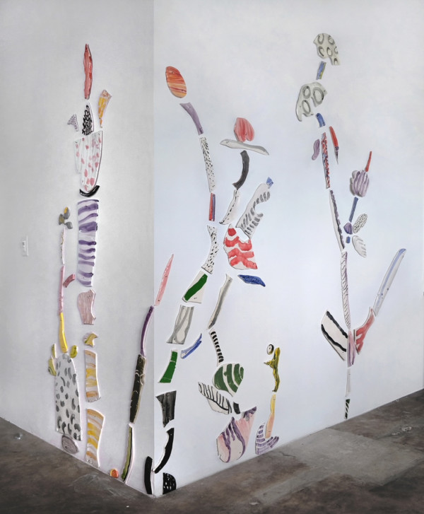 "I Talk To Plants 2" | Dimensions approximately 12’ x 9.5’  contains 78 pieces