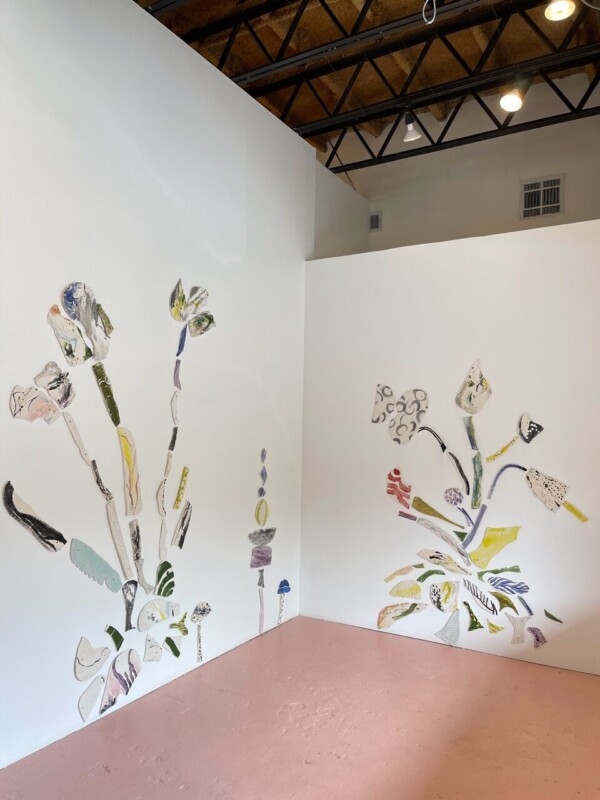 "Fantasy Botanical" and "Impressionist Garden" installation for Mr. Larkin