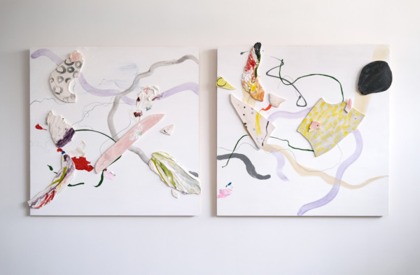 “Botanical Rhythm” | 36” x 36” panels “Botanical Rhythm”